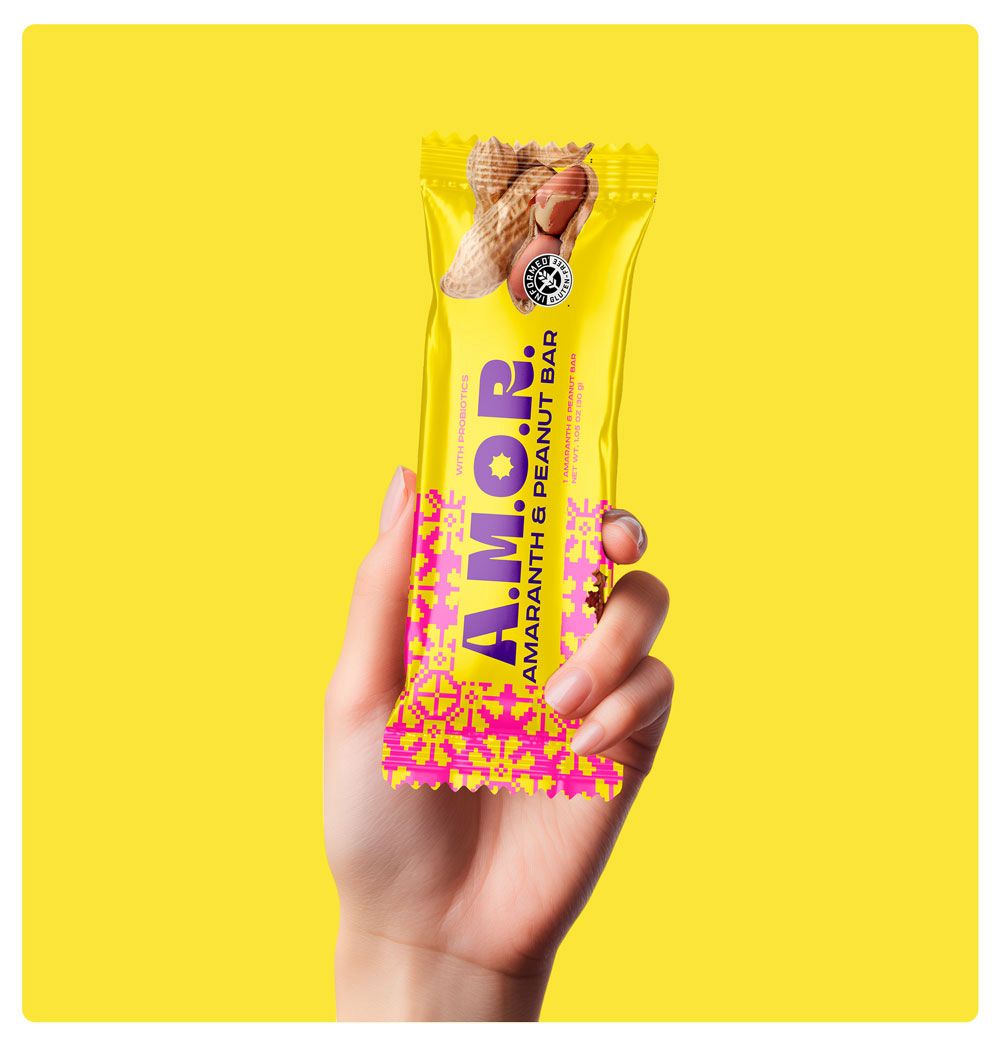 Amor Amaranth Peanut Bars