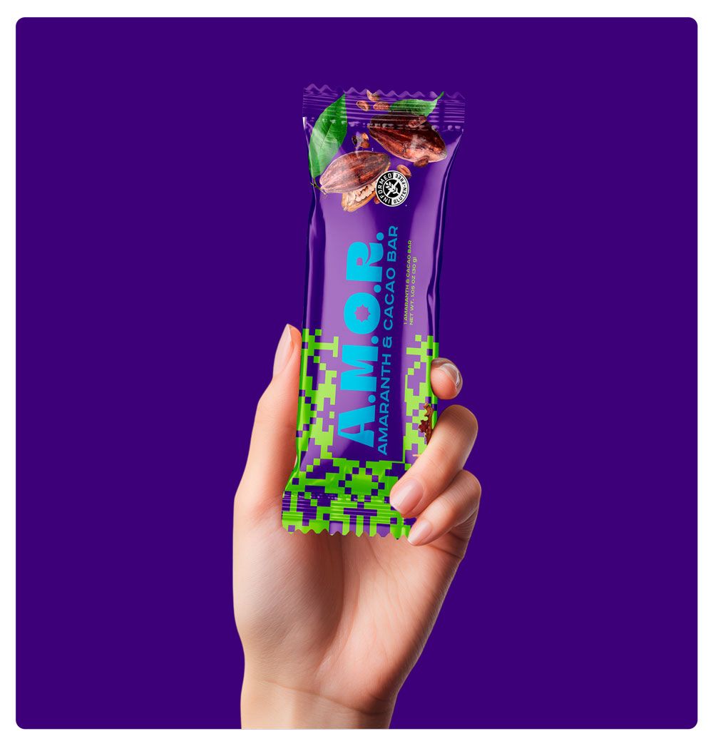 AMOR Amaranth Cacao Bars