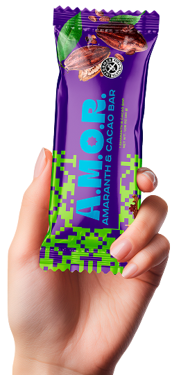 AMOR Amaranth Cacao Bars